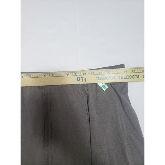 Misook Light Brown Midi Cable Skirt Women's sz M Rayon Stretch Minimalist Boho - Picture 5 of 7